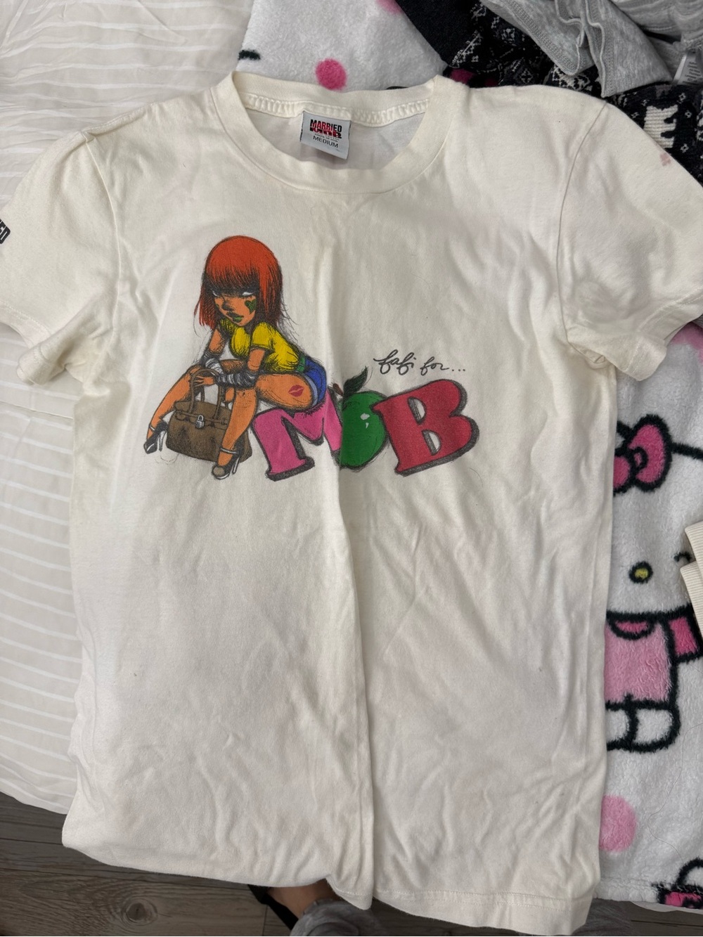 Married to the Mob Fafi Women Graphic Tee